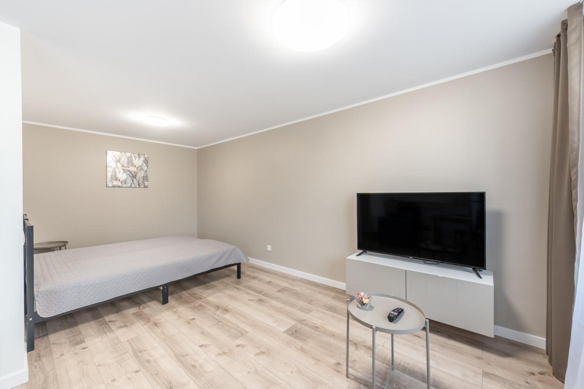 Stiklo Apartamentai Radziwiliszki Exteriör bild