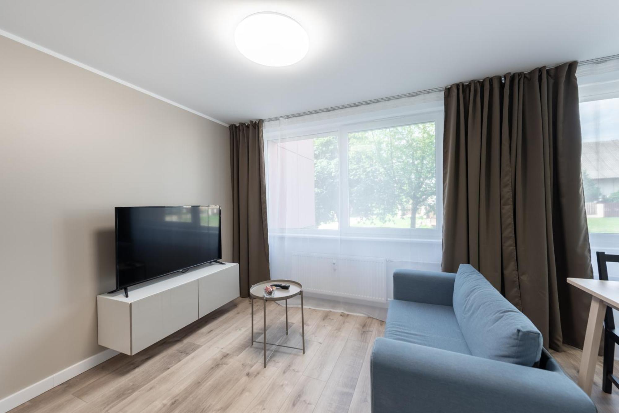 Stiklo Apartamentai Radziwiliszki Exteriör bild