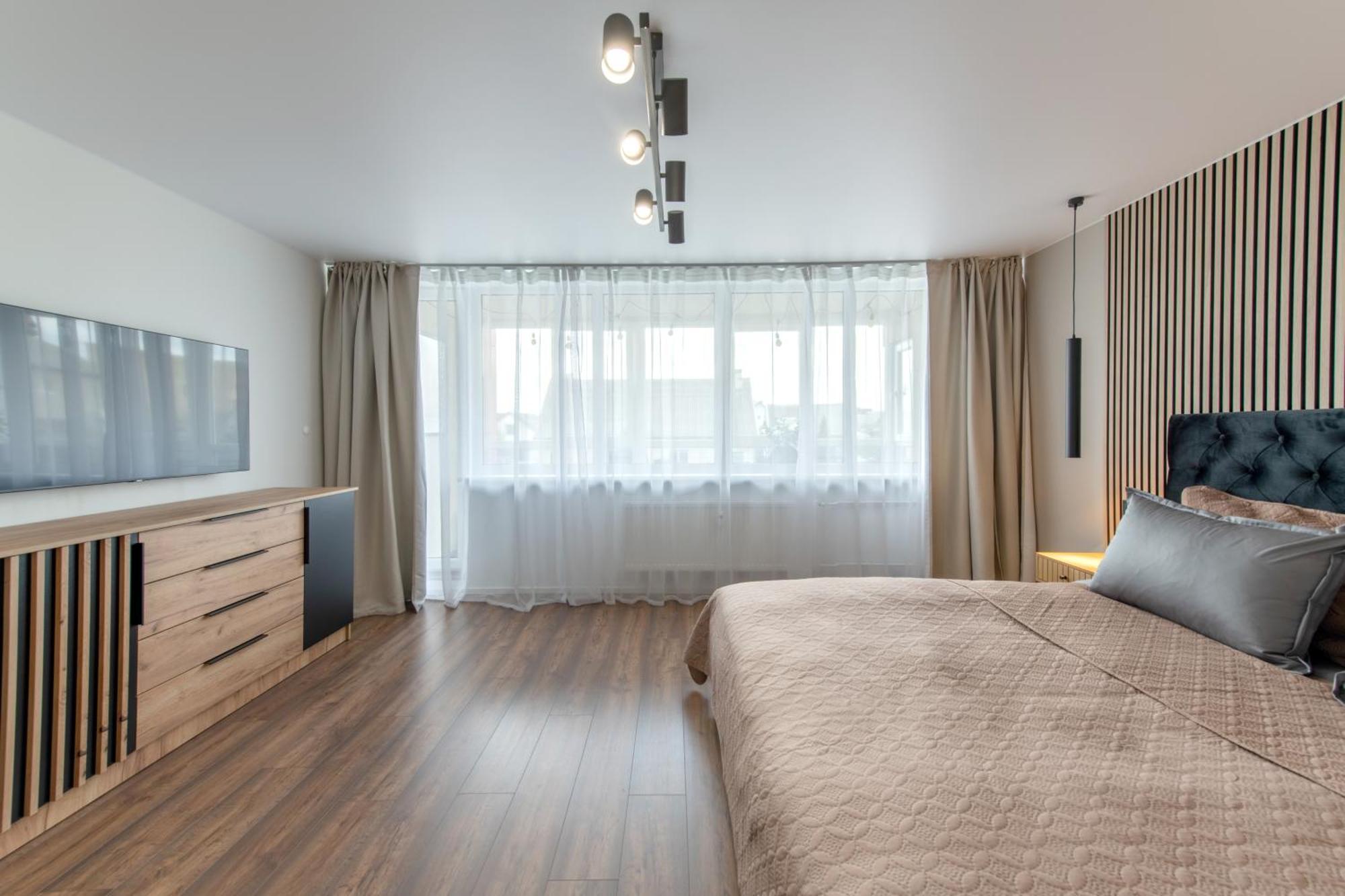 Stiklo Apartamentai Radziwiliszki Exteriör bild